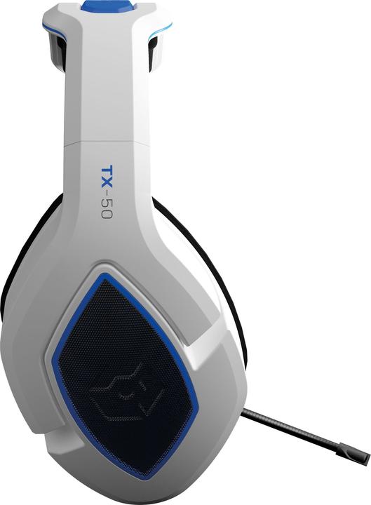 Produktbild Gioteck Headset TX-50, stereo, weiss/blau,3.5mm Buchse,1.4m (Kabelgebunden)