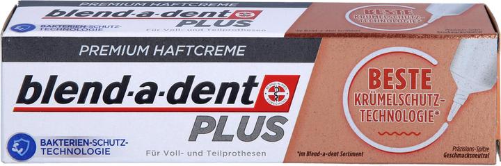 Actual product image Blend-a-dent Plus Premium Adhesive Cream Crumb Protection, 40 g cream