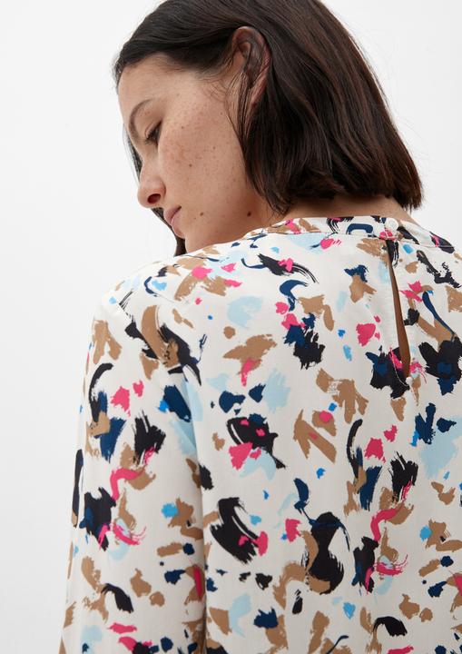 Immagine prodotto s.Oliver Bluse Viskosebluse in abstraktem Muster (46)