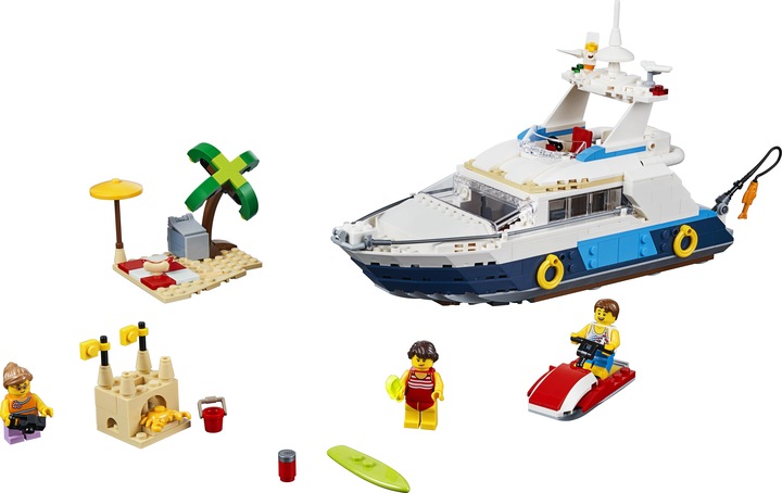 Produktbild LEGO Abenteuer auf der Yacht (31083, LEGO Creator 3-in-1)