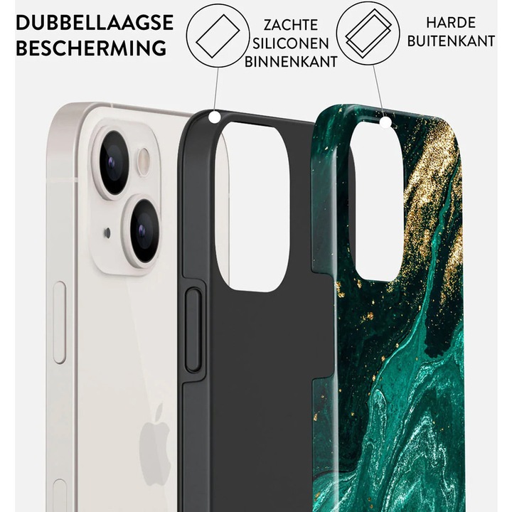 Produktbild Konjac Sponge Burga Emerald Pool Cover til iPhone 14 (Apple iPhone 14)