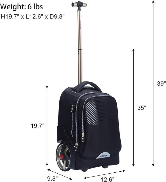 Produktbild Uniker Rollen-Laptoptasche für 14-Zoll-Laptops