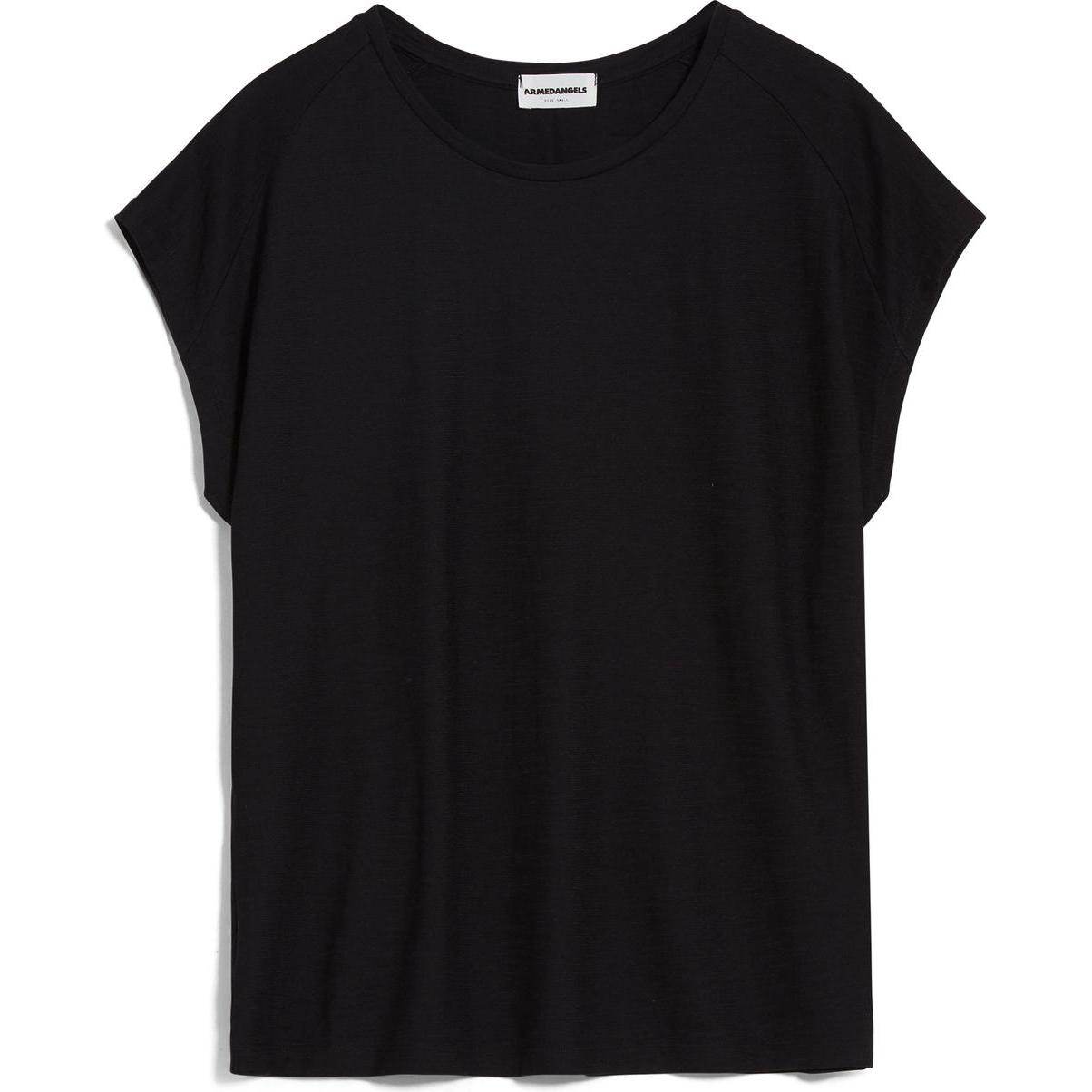 Armedangels, Damen, Shirt, Women's Ofeliaa, Schwarz, (XS)