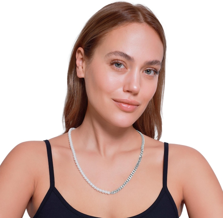 Actual product image Heideman Set Vanez silver coloured polished (100% stainless steel)
