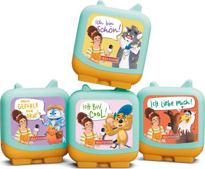 Actual product image Tonies Clever Tonie - MIRA and the flying house set of 4 (German)