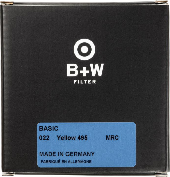Productafbeelding B+W Filter 55mm 495 MRC Basic (55 mm, Kleurenfilter)
