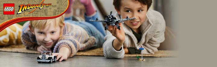 Actual product image LEGO Escape from the fighter plane (77012, LEGO Indiana Jones)