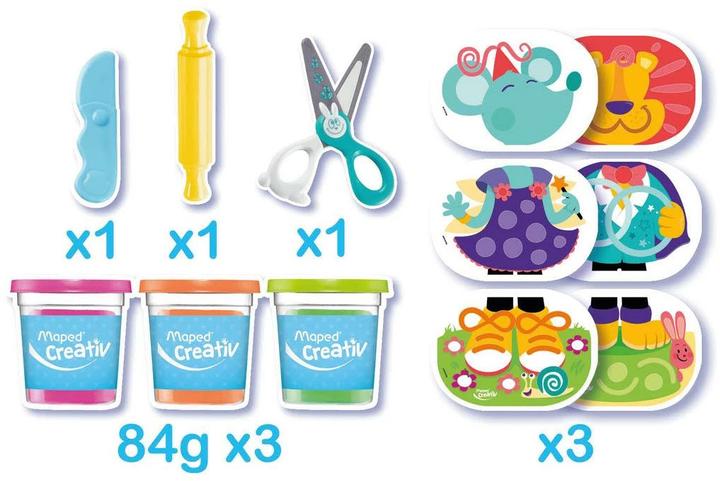 Produktbild Maped Knetmasse My first 9-teilig