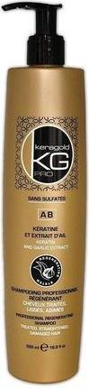 Produktbild Keragold PRO Keratin/Knoblauchextrakt Sulfat-freies Shampoo 1L (1000 ml, Flüssiges Shampoo)