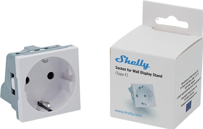 Produktbild Shelly Socket for Wall Display Stand White
