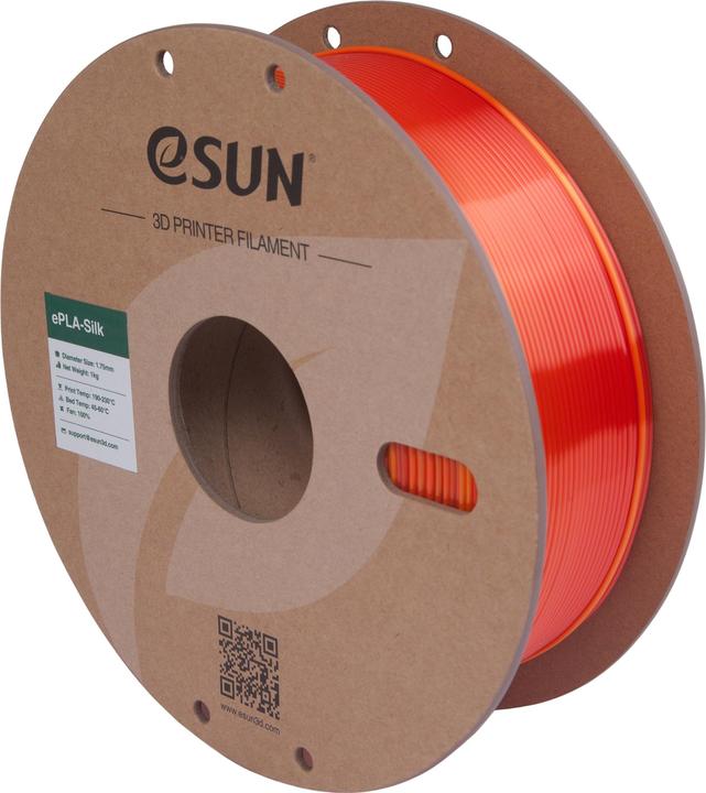 Produktbild eSUN EPLA-SILK 1,75mm SCORCHING SUN 1kg (PLA, 1.75 mm, 1000 g, Mehrfarbig)