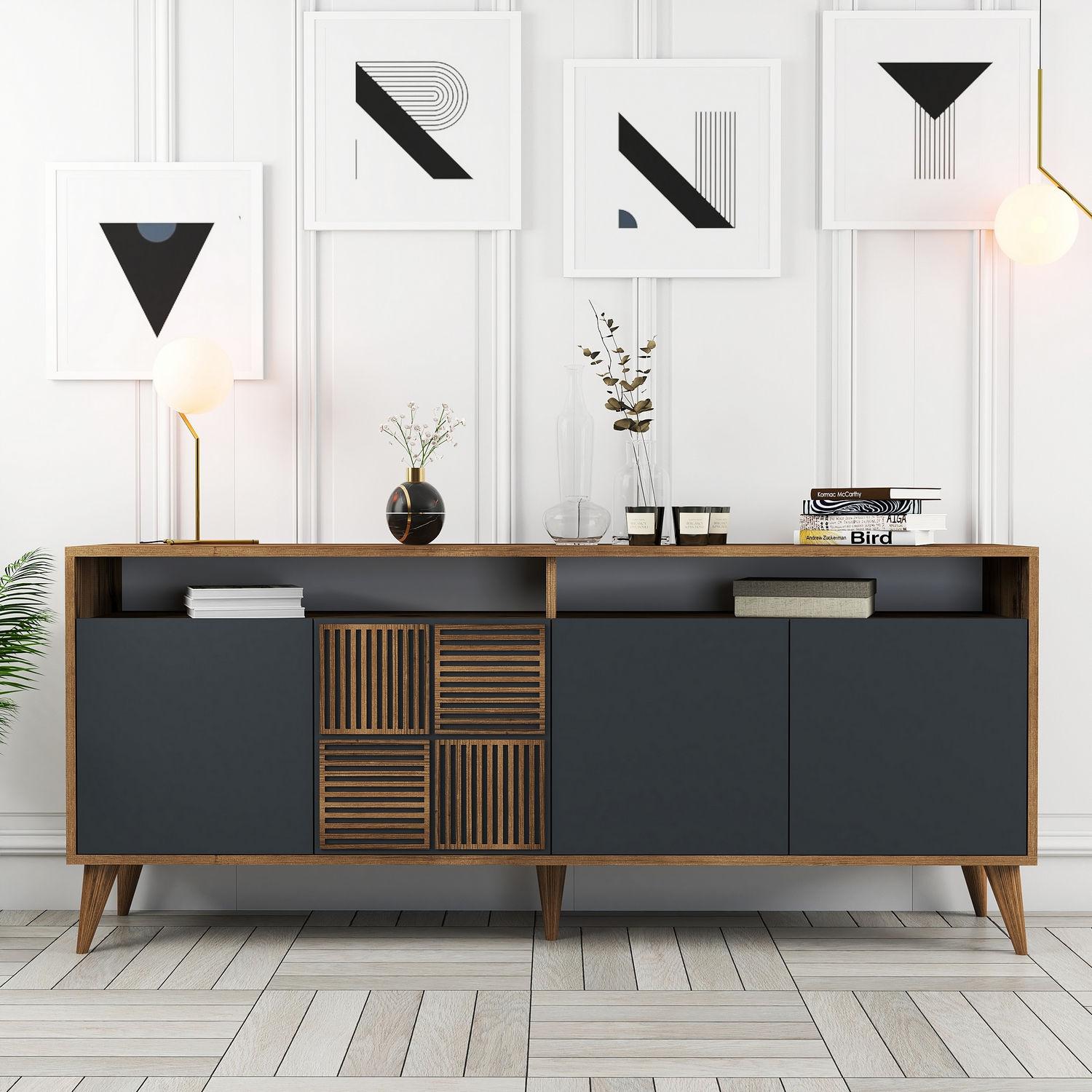Thumbnail - Hanah Home, Kommode + Sideboard, Monica (180 x 35 cm)