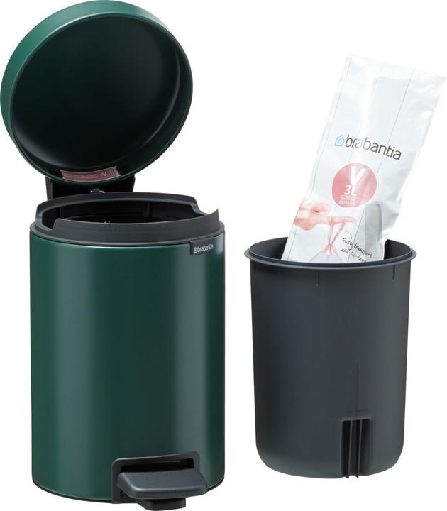 Image du produit Brabantia Poubelle à pédale (3 l)