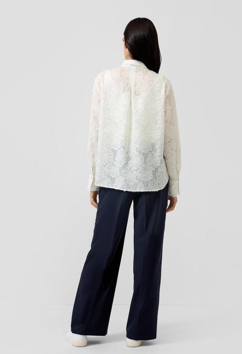 Immagine prodotto s.Oliver Bluse Elegante Chiffon-Bluse mit floralem Muster und Knopfleiste (38)