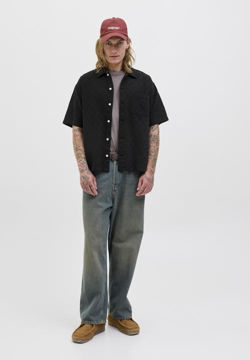 Immagine prodotto Jack & Jones Jortavira Texture Shirt Ss Ln (XXL)