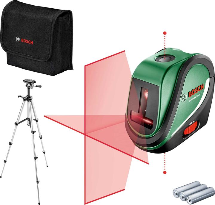 Actual product image Bosch Home & Garden UniversalLevel2 UNI + Tripod