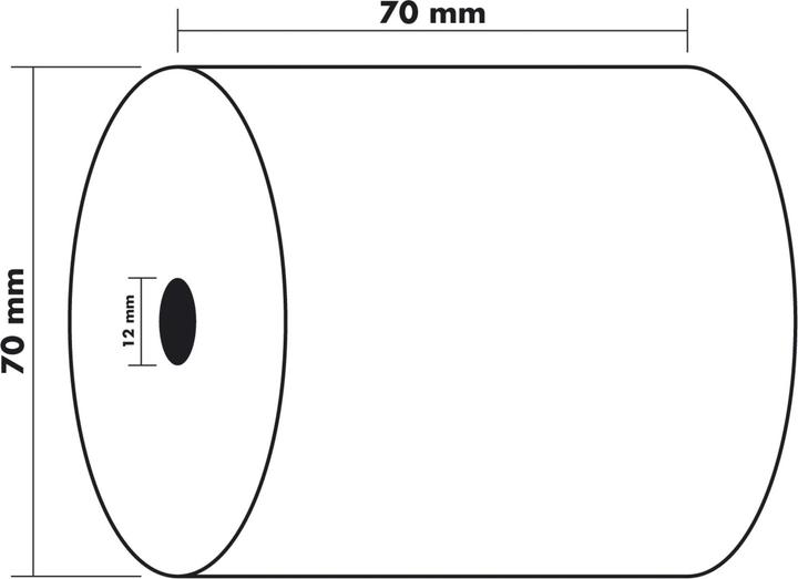 Produktbild Exacompta Kassenrolle