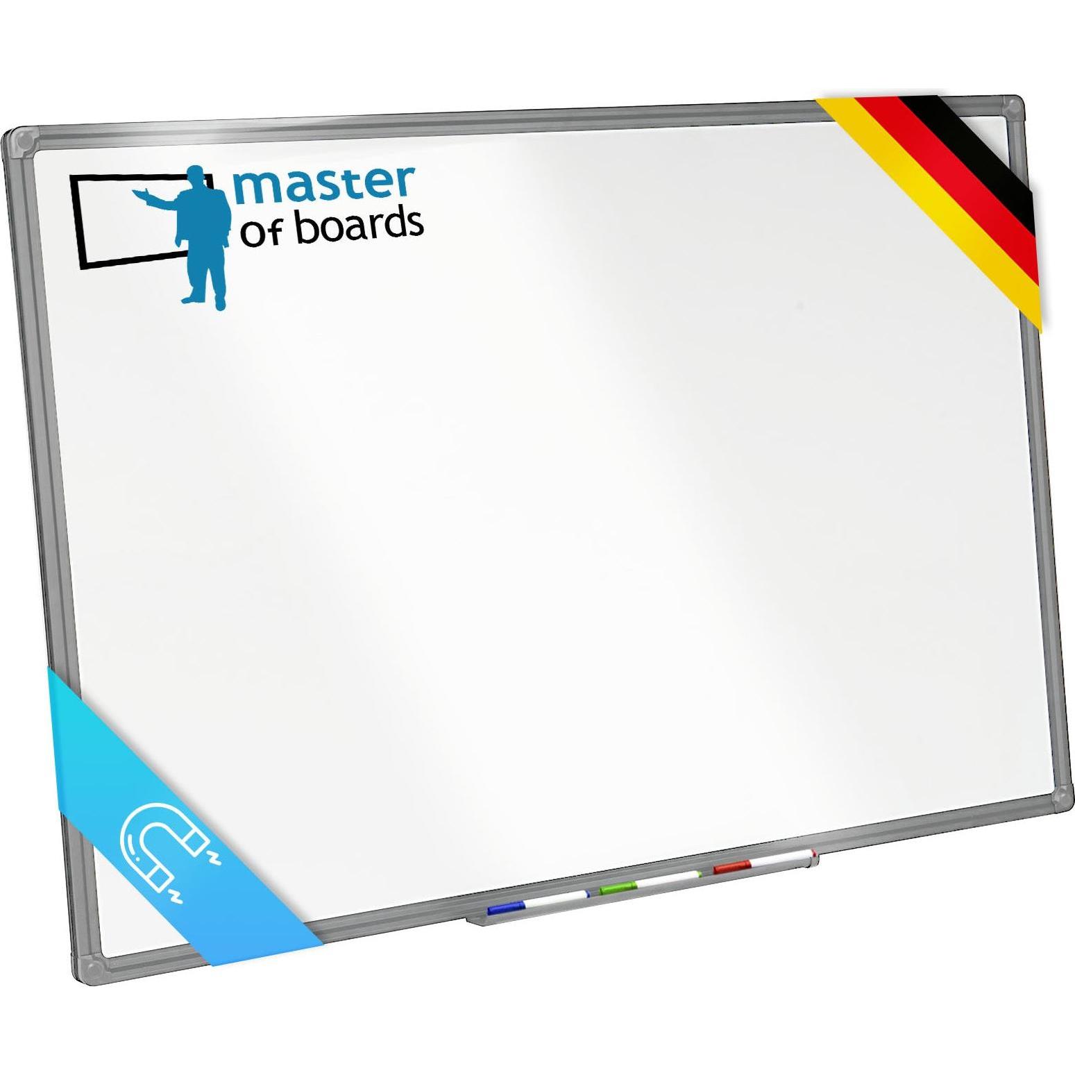 Thumbnail - Master of Boards, Präsentationstafel, Whiteboard PRO (100 x 150 cm)