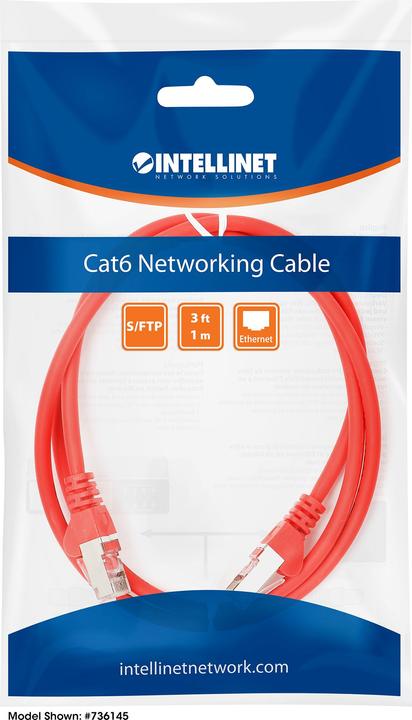 Image du produit Intellinet Câble de raccordement (S/FTP, CAT6, 20 m)