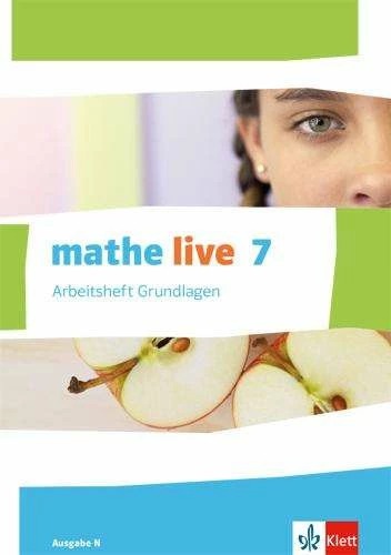 Produktbild mathe live. Arbeitsheft Grundlagen mit Lösungsheft 7. Schuljahr. Ausgabe N (Deutsch, Ernst Klett Verlag, 2015)