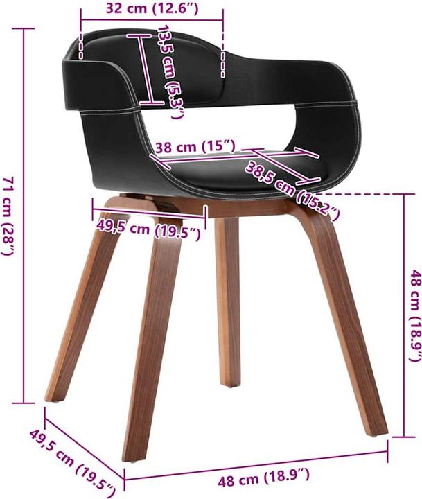 Image du produit vidaXL Esszimmerstuhl