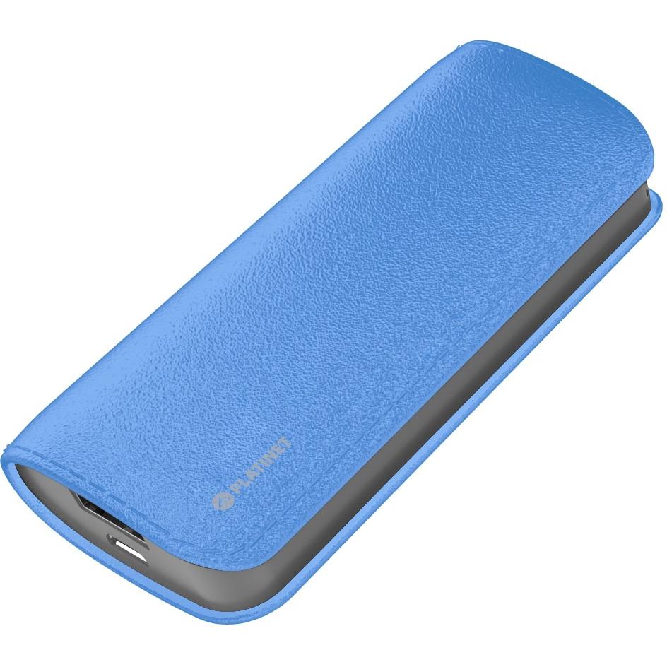 Thumbnail - Platinet PMPB52LBL Powerbank Lithium-Ion (Li-Ion) (5200 mAh, 19.24 Wh), Powerbank, Blau