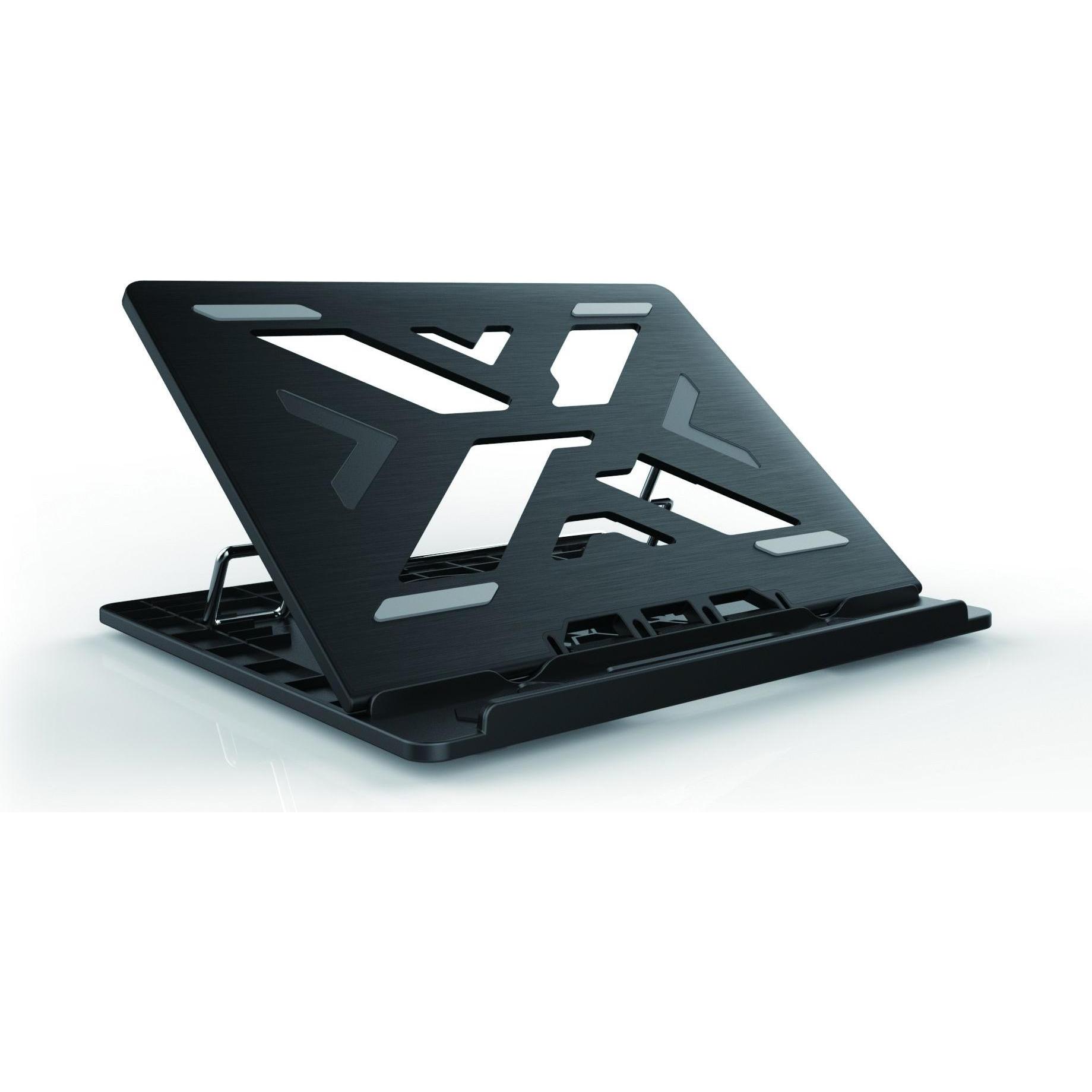 Conceptronic Thana Ergo S, Notebook Ständer, Schwarz