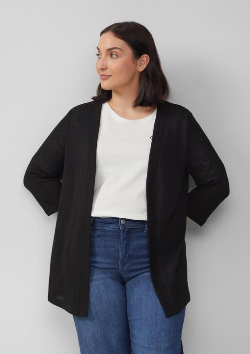 Immagine prodotto S.Oliver Indoor-Jacke Cardigan aus Bouclégarn mit 3/4-Ärmeln (44)
