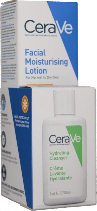 Image du produit CeraVe Spf 50 Moisturising Set For Normal To Dry Skin (Kit de soins du visage)