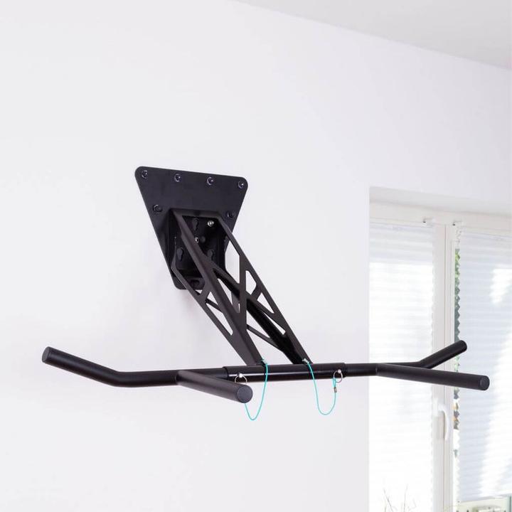 Actual product image Pullup & Dip Klimmzugstange und Dip Stange fr Wandmontage an Innen- und Auenwand, weltweit einzigartig