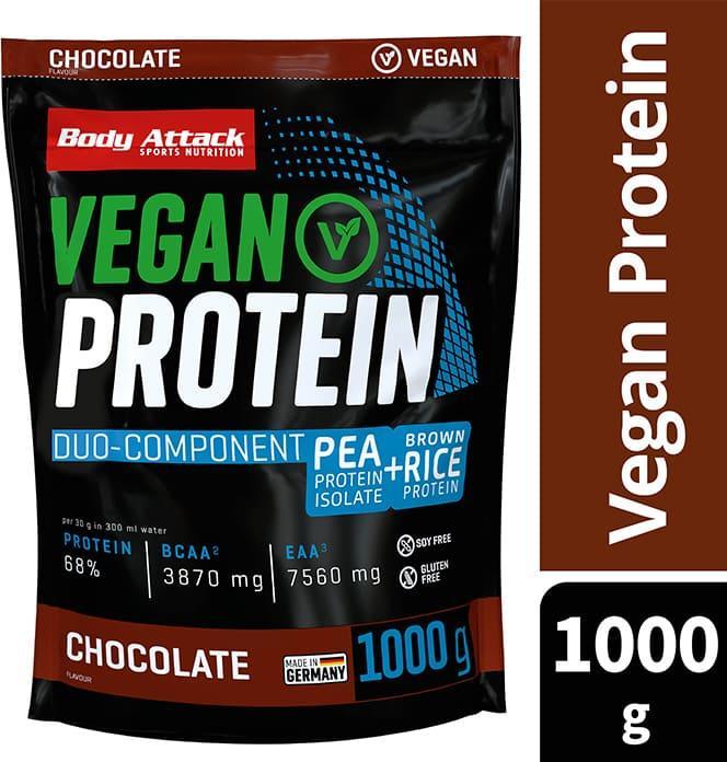 Immagine prodotto Body Attack Proteine vegane (Neutro, 1 pz., 1000 g)