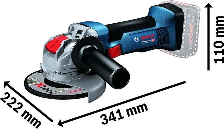 Produktbild Bosch Professional GWX18V-8 (C) solo CLC (125 mm)