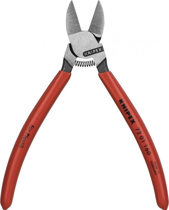 Image du produit Knipex Pince coupante de côté pour plastique (160 mm)