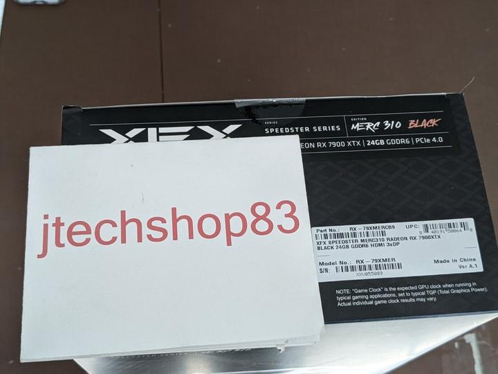 Produktbild XFX RADEON RX 7900 XTX MERC310 BLACK GAMING (24 GB)