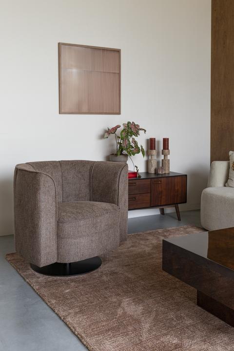 Produktbild Dutchbone Lounge Chair Flower Brown