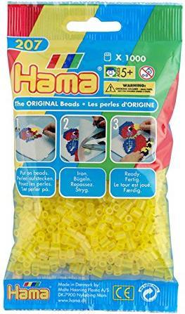 Immagine prodotto Hama Perlen Perline Hama - giallo trasparente (014)