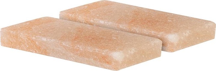 Produktbild Rosenstein & Söhne 2er-Set Salzsteine zum Grillen, 10 x 20 x 2,5 cm