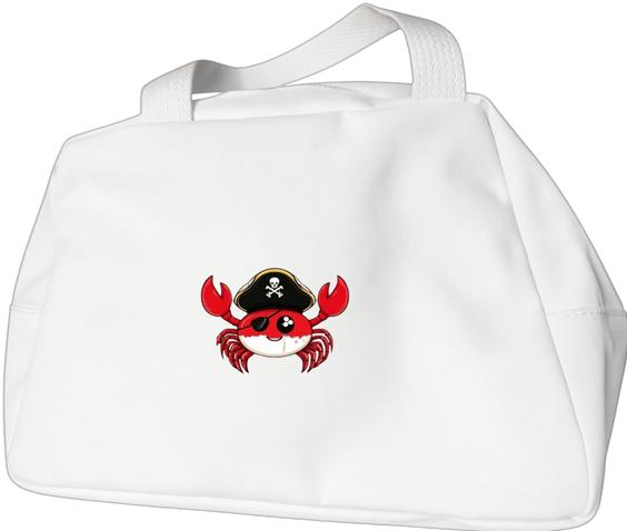 Produktbild Bügelbilder Schul & Freizeitsrucksack-Set Cute Comic pirat crab (15 l)