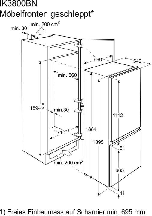 Image du produit Electrolux IK3800BNR (376 l)
