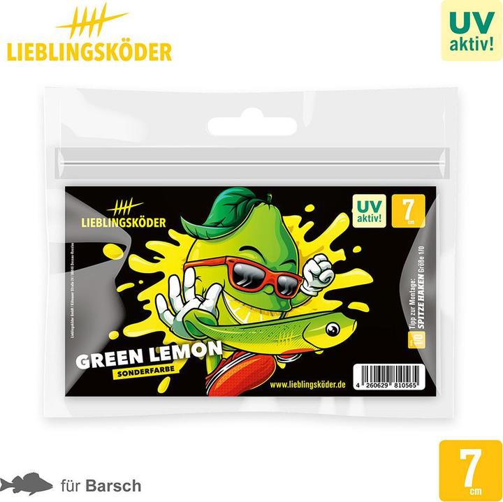 Immagine prodotto Lieblingsköder Limone verde (7 cm)