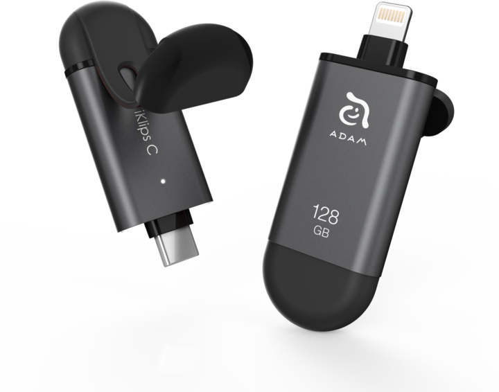 Adam Elements iKlips C (128 GB, USB 3.0, Lightning)