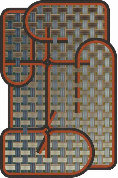 Produktbild Moooi Tangle Teppich (296 x 392 cm)