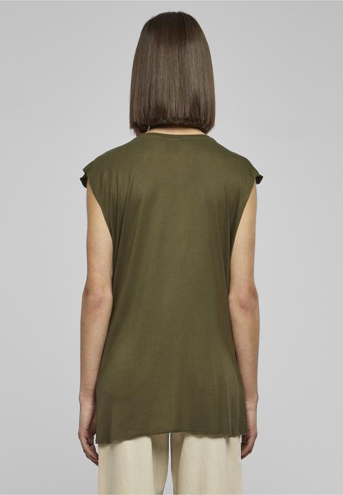 Produktbild Urban Classics Ladies Shoulder Zip HiLo Tee (S)