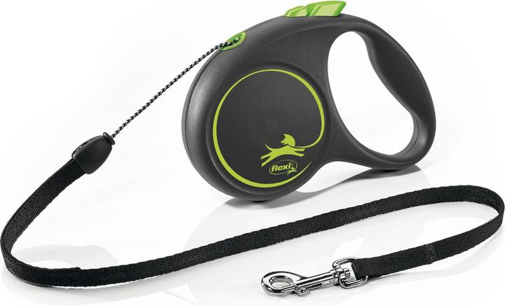 Productafbeelding Flexi Zwart Design Touw (S, Hond, Algemeen)
