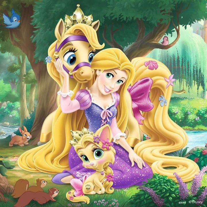 Produktbild Ravensburger Palace Pets - Belle, Cinderella und Rapunzel (49 Teile)