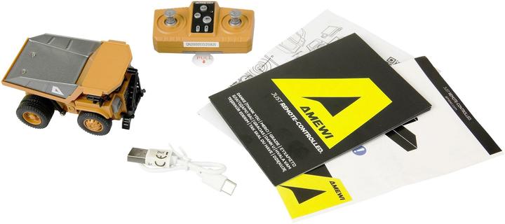 Image du produit Amewi Mini-Kipper aus Metall 8-Kanal 1:64 RTR (RTR Prêt à fonctionner)