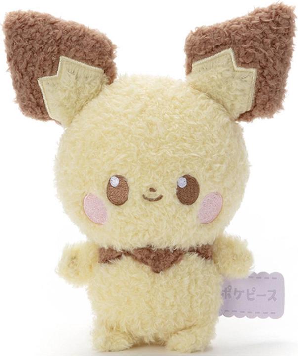 Immagine prodotto Pokémon Pichu PokePiece Peluche - 17 cm (17 cm)