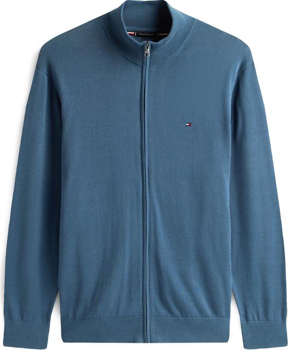 Image du produit Tommy Hilfiger Pull en Coton Essentiel avec Fermeture Éclair et Col Montant (3XL)