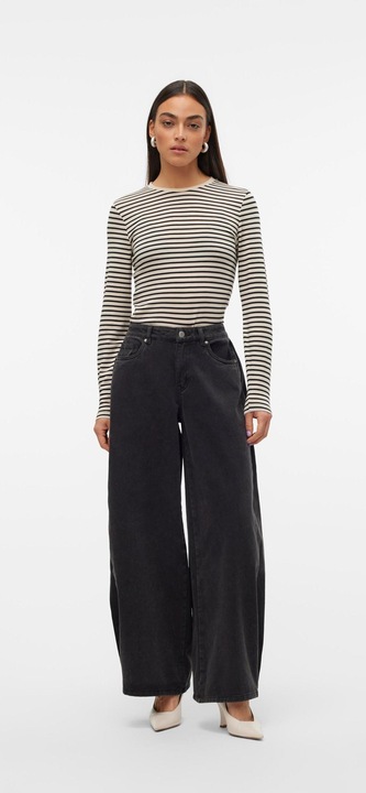 Produktbild Vero Moda VMANNET Mid Rise Locker geschnitten Jeans Weit geschnitten (W30/L34)