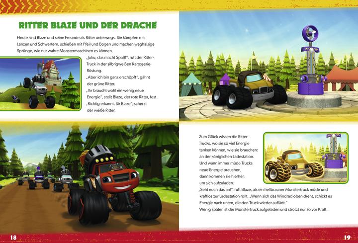 Produktbild Panini Blaze und die Monstermaschinen: Meine liebsten Gutenachtgeschichten (Deutsch, Claudia Weber, 2023)